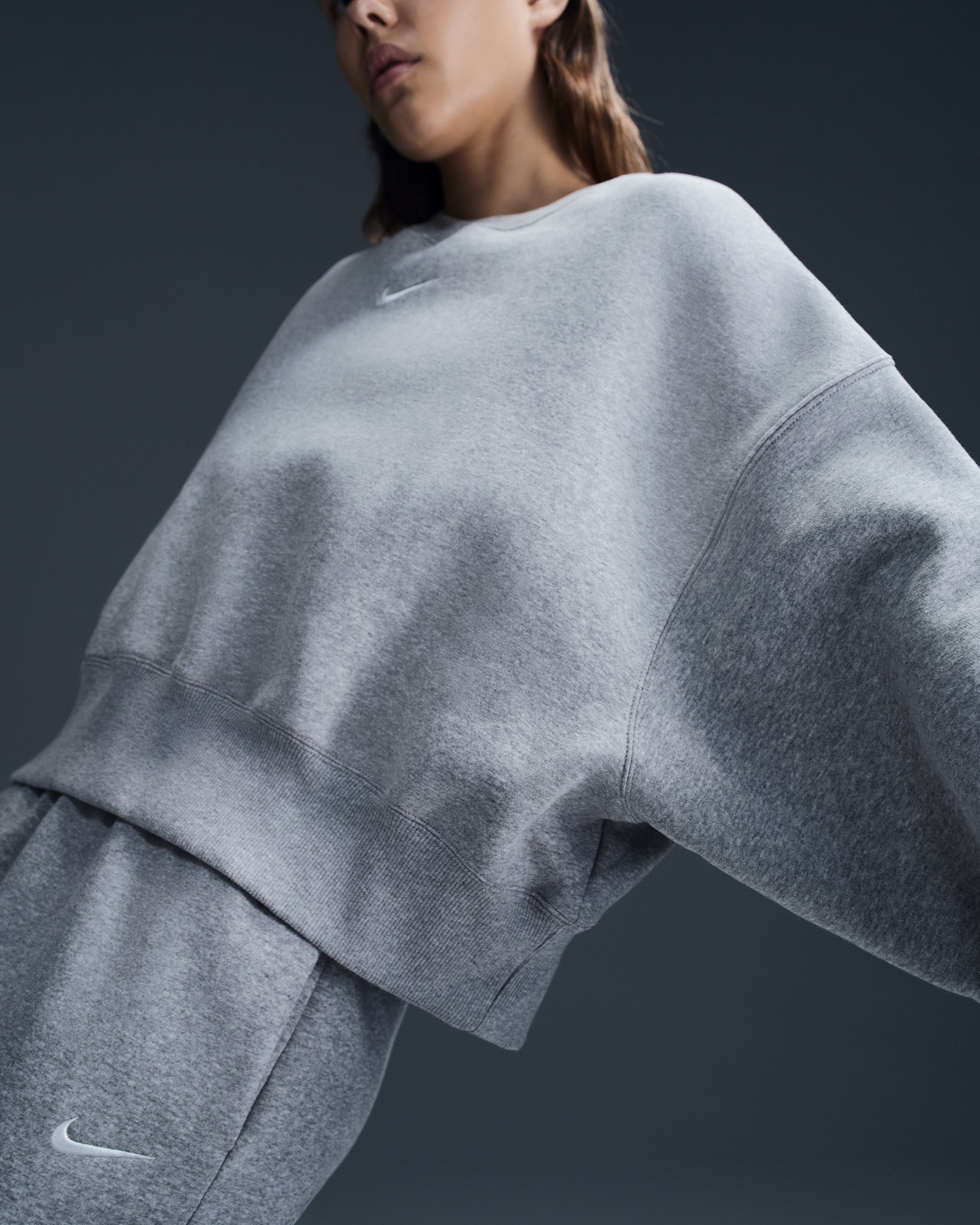 Nike Sportswear Phoenix Fleece Women's Over-Oversized Crew-Neck